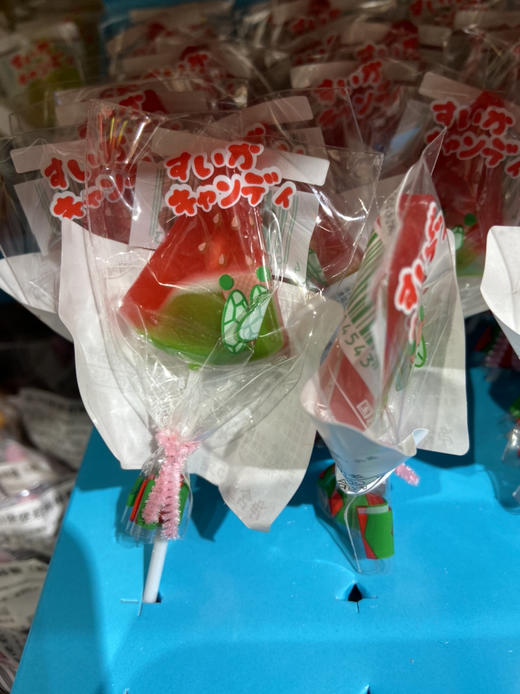 友友创意西瓜形棒棒糖7g 商品图1