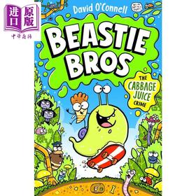 【中商原版】野兽兄弟 Beastie Bros 英文原版 儿童章节书图画小说 一部充满小动物的搞笑冒险故事书 小初文学 David OConnell