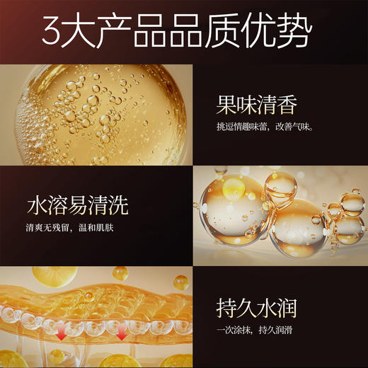 司沃康 果味人体润滑液 夫妻情趣玩具前戏用品成年女性房事快感男女人体滑油剂 商品图3