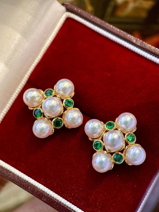 5.5-6mm akoya珍珠耳钉 商品图4