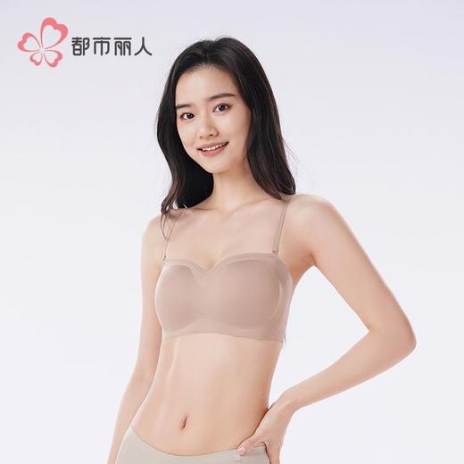 都市丽人女士内衣锦泳内衣无尺码内衣文胸无钢圈三排四扣LBH67N 商品图2