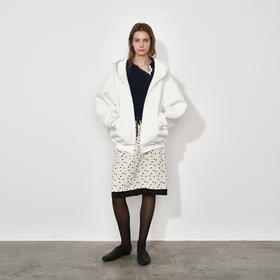 NUTH“凝聚空气”宽松大廓形连帽开衫卫衣女空气感oversize外套