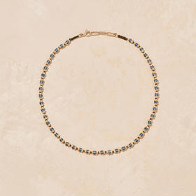 北京仓｜Tityaravy-KAMILAH-圣玛利亚海蓝宝 项链［法国设计师］