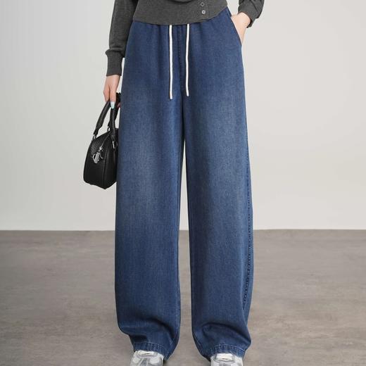 K.HIP 天丝牛仔豆荚裤｜天丝莱赛尔混纺，触感柔软自然垂坠 商品图1