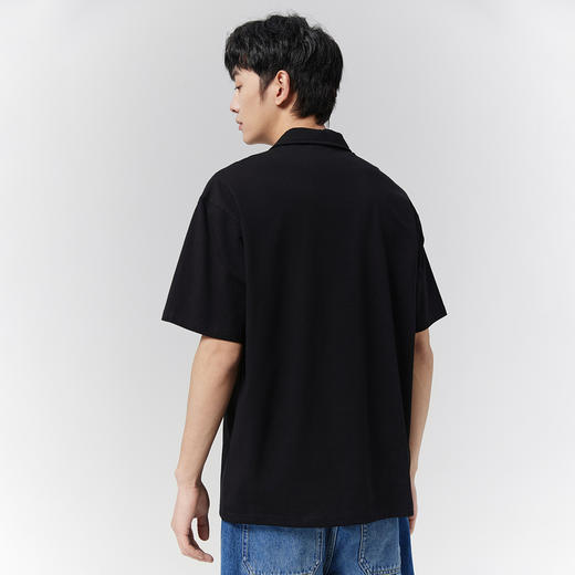 GXG男装【吸湿速干】25夏季凉感透气户外防紫外线宽松短袖男式POLO衫K&C 商品图2