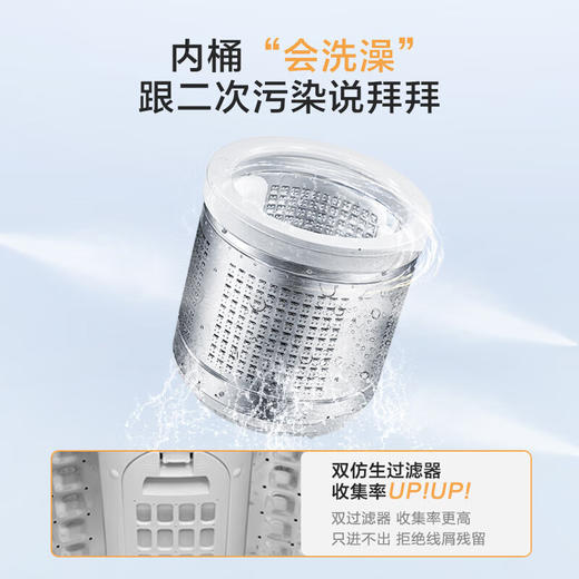 海尔智家Leader/统帅大容量10kg家用全自动波轮洗衣机洗脱一体527 商品图4