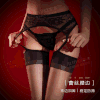 【情趣内衣】霏慕 蕾丝吊带一体袜7365 商品缩略图0