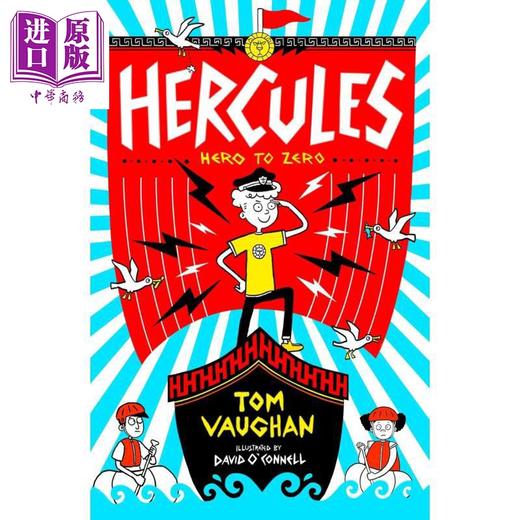 【中商原版】赫拉克勒斯 英雄和狗熊 Hercules 3 Hercules Hero to Zero 英文原版 插图丰富的幽默小说故事 进口青少年读物 商品图0