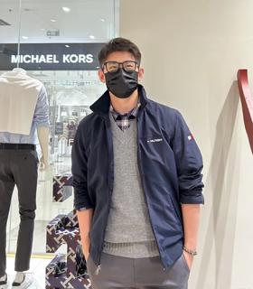 春秋新款立领夹克Tom*my同夹克外套