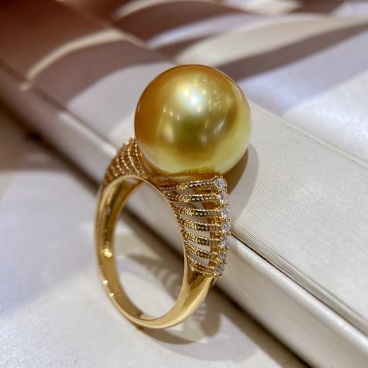 13-14mm金珠戒指 商品图0