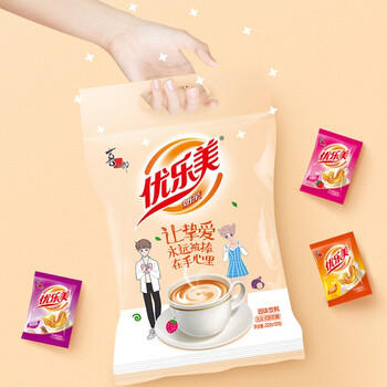 优乐美奶茶粉22克x30袋原味/香芋/草莓/3口味早餐下午茶速溶冲饮袋装 /水饮冲调 /冲饮谷物 /奶茶粉 商品图6