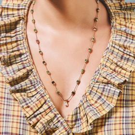 北京仓｜Tityaravy-SRIPHALA-水晶 吊坠 宝石 长项链［法国设计师］