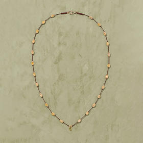 订购8周到｜Tityaravy-SRIPHALA-橄榄石 吊坠 宝石 长项链［法国设计师］