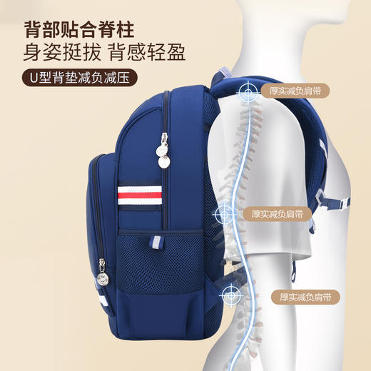 【KVG护脊减重书包】科学减负 专业护脊 强大收纳 商品图6