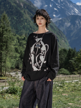 早乙女惠子saotome/STMTX13604/飞鸟花瓶罩衫