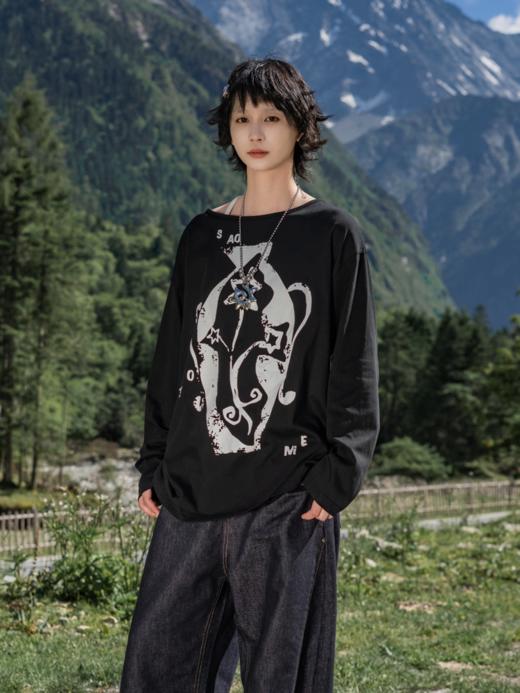 早乙女惠子saotome/STMTX13604/飞鸟花瓶罩衫 商品图0