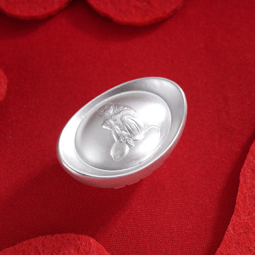 子佩集S999银【生肖】元宝【ZXFYB-50】原创作品十二生肖-实心50g2507 商品图12