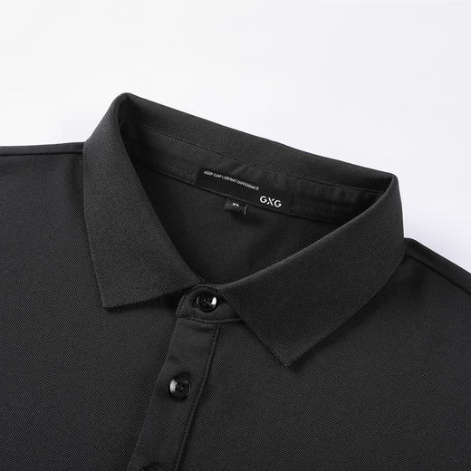 GXG男装【含桑蚕丝&莫代尔】25夏季时尚刺绣凉感透气男式POLO衫K&C 商品图6