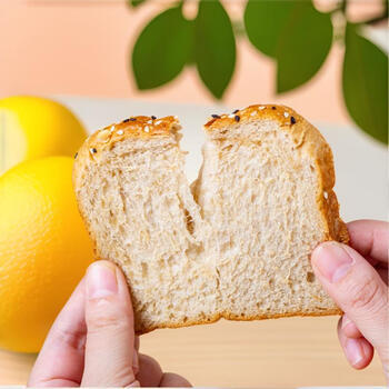 千焙屋超软吐司面包840g奶香淡甜健身饱腹代餐切片手撕面包整箱点心蛋糕 /休闲食品 /西式糕点 /吐司面包 商品图7