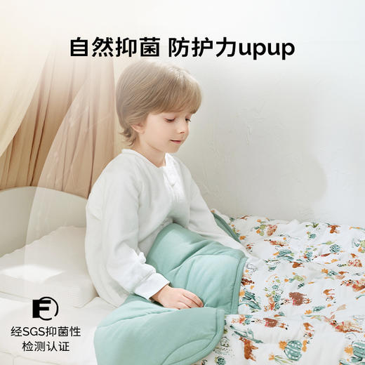 cutelife【四季被】轻羽婴儿被子空调被四季通用宝宝盖被幼儿园儿童盖毯 商品图3
