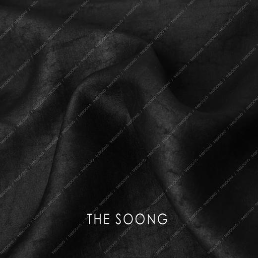 THESOONG "重磅定织"夏季龟裂纹香云纱高级感阔腿休闲裤HBKZ3796 商品图3