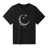 GXG男装【月亮印花】夏季时尚潮流星空元素情侣款圆领纯棉短袖t恤K&C 商品缩略图2