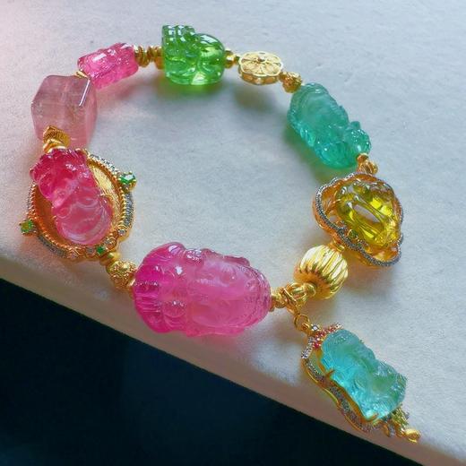 多宝碧玺手串 商品图0