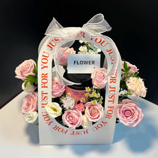 秋天的第一杯奶茶-奶茶花束鲜花咖啡手提花盒送闺蜜女友男友礼物立秋奶茶花束(奶茶随机) 商品图5