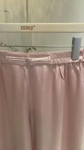 【门店同款】ENJOY春季云敛-春光推盏盘扣长裤 161921951