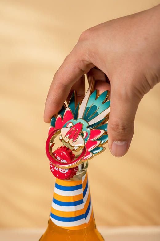 开瓶器冰箱贴｜唐三彩祖明 创意国风二合一 商品图2