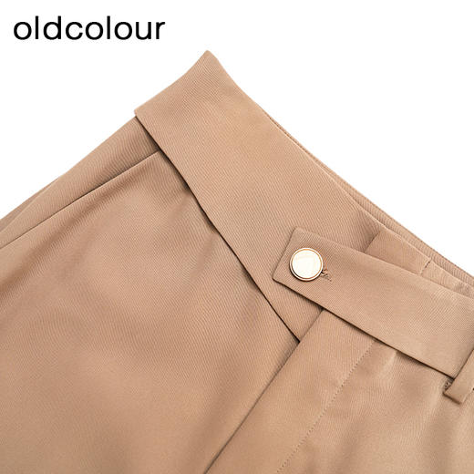 oldcolour商场同款春秋款时尚通勤气质显瘦西装式长裤女P23073151 商品图2