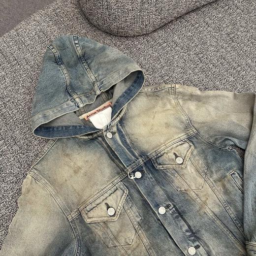 男款连帽牛仔外套001 商品图2