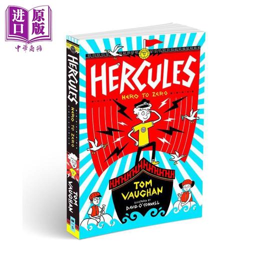 【中商原版】赫拉克勒斯 英雄和狗熊 Hercules 3 Hercules Hero to Zero 英文原版 插图丰富的幽默小说故事 进口青少年读物 商品图1