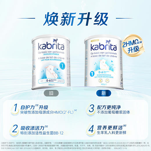 Kabrita佳贝艾特荷兰版白金版婴幼儿羊奶粉1段0-6个月800g/罐 商品图1