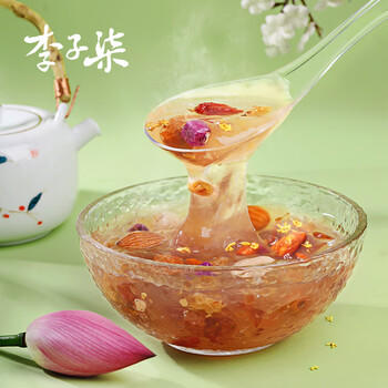 李子柒桂花坚果藕粉350g/罐 饱腹代餐坚果羹营养美味早餐 /水饮冲调 /冲饮谷物 /果蔬粉 商品图1