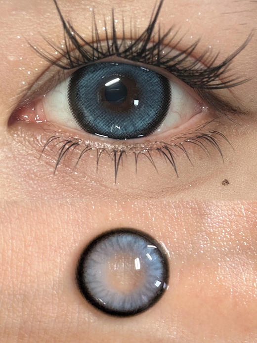 kikicon月抛美瞳 魔力坦桑 14.5mm 商品图0