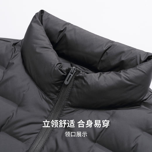 【鸭绒】圣得西男士轻薄保暖羽绒服2025冬新款休闲立领短款外套 商品图7