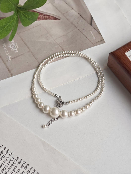 🌈七夕礼物❗❗美到冒泡💕精致女孩的本命！【MointPhoice渐变月牙链】贵气灵动，像月牙微微一笑🌙把温柔揉进颈间~富家千金感拉满！ 商品图6