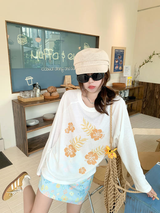 <曾小咸推荐>现货秒杀！卖完不补 ！微信打折价！浅蓝色碎花半裙 日常119.99 立减50 秒杀69.99！ 商品图8