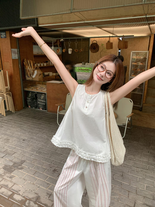 【149元任选2件】最后一波现货！宽松无袖减龄背心 or 休闲裤 商品图11