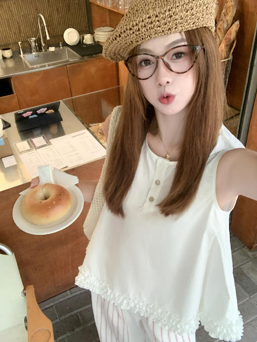 【149元任选2件】最后一波现货！宽松无袖减龄背心 or 休闲裤 商品图6