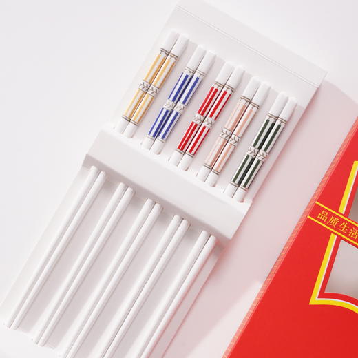 景德镇陶瓷筷（抗菌） 一人一色 分筷更健康 无漆无蜡 永不发霉 商品图3