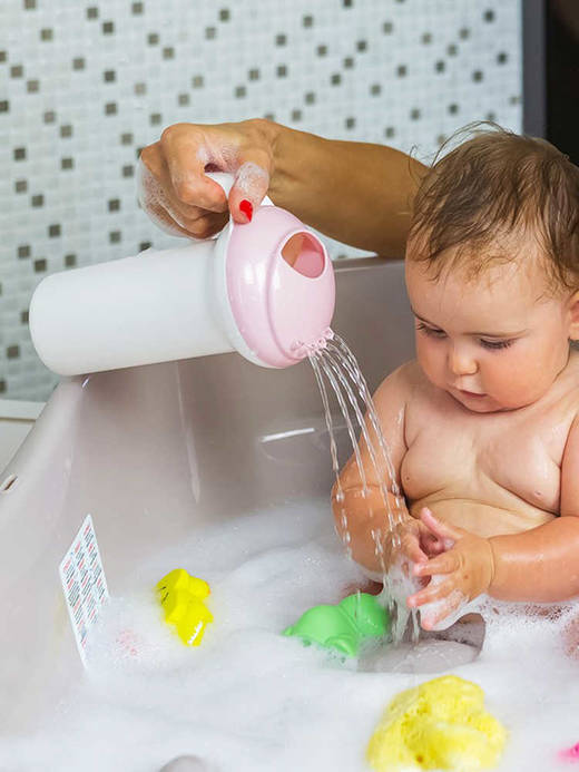 意大利进口okbaby婴儿花洒浴勺水勺宝宝洗澡洗发戏水瓢儿童洗头杯3889-161 商品图2