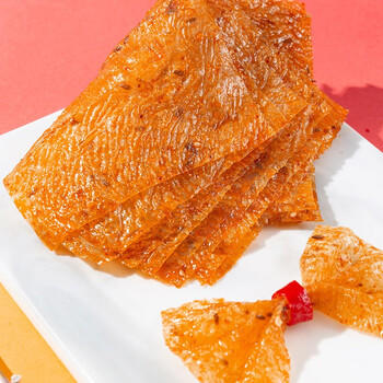 源氏 老式大辣片 网红怀旧解馋零食小吃儿时豆皮辣条148g /休闲食品 /豆干/素食零食 /豆制品 商品图7