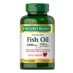 【含邮含税】Nature's Bounty自然之宝鱼油软胶囊90粒/瓶