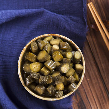 三和四美酱菜 喝粥下饭咸菜 嫩乳瓜酱黄瓜 120g*4袋 中华老字号 /粮油调味 /调味品 /榨菜/酱腌菜 商品图2