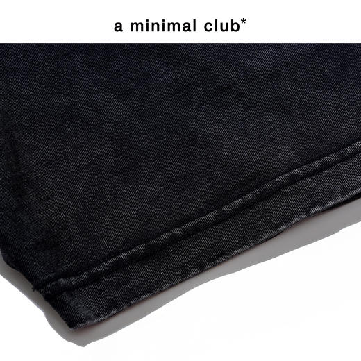 a minimal club炒雪花做旧字母T恤夏潮牌vintage短袖T恤AM55TE11 商品图3