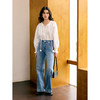 HeyDress水洗微弹直筒牛仔裤 商品缩略图1