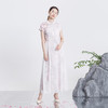 吉祥衣家新中式国风夏新款裙子气质修身显瘦女装桃源连衣裙 商品缩略图1