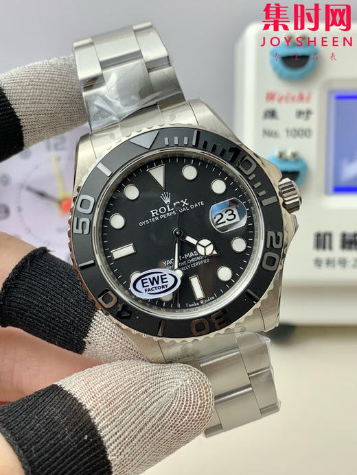 劳力士 新款EWE游艇名仕型 银游艇42mm 钛金属 超轻 男士腕表 商品图1